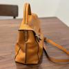2024 Autumn/Winter Vintage Handmade Women's Genuine Leather Shoulder & Crossbody Bag