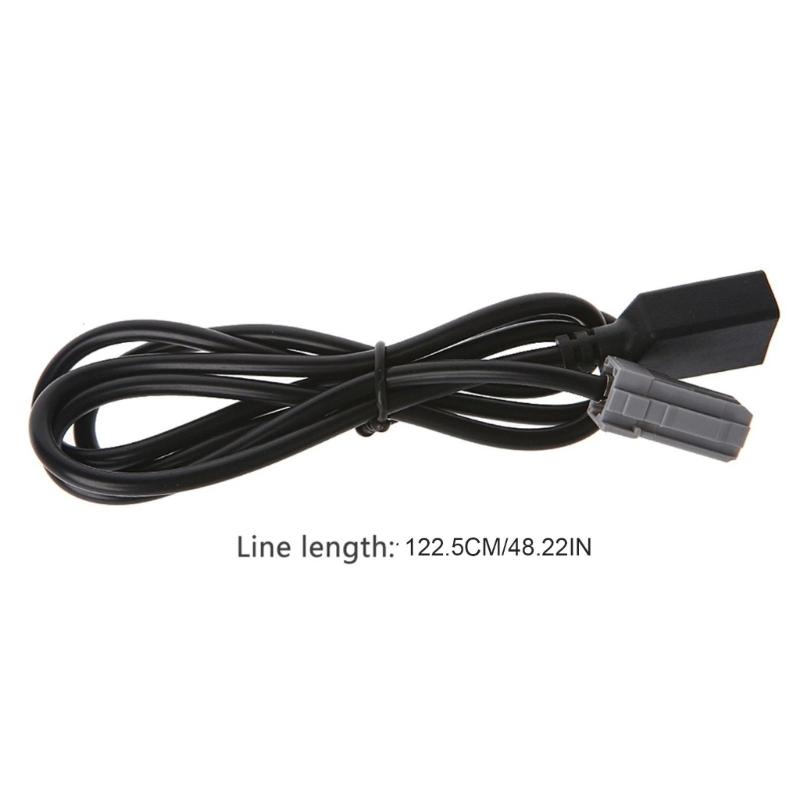 Car Aux O Media Wire To USB Adapter Conector For  for  EZ Verso Camry