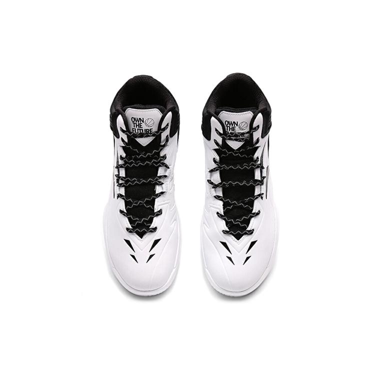 New ANTA Basketball Collection Basketball Shoes Men High Top White/Black 91631101-1