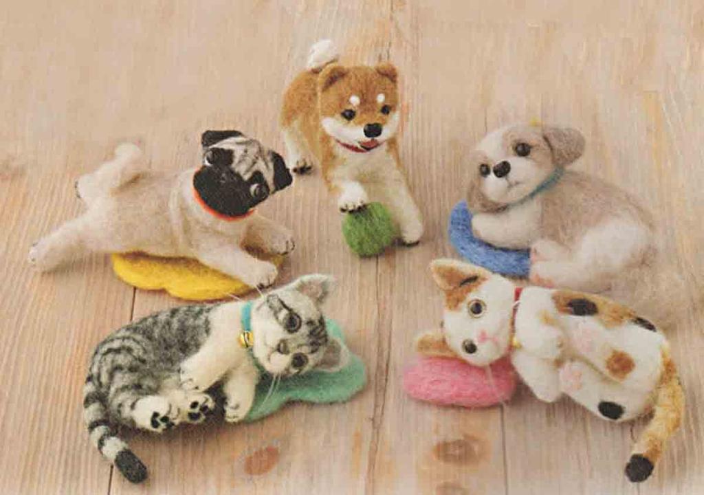 Hamanaka Make Your Own Felted Sabatora X X (HAMANAKA) Pet! (Sablet) 12.4 1.5 14.7cm H441-365