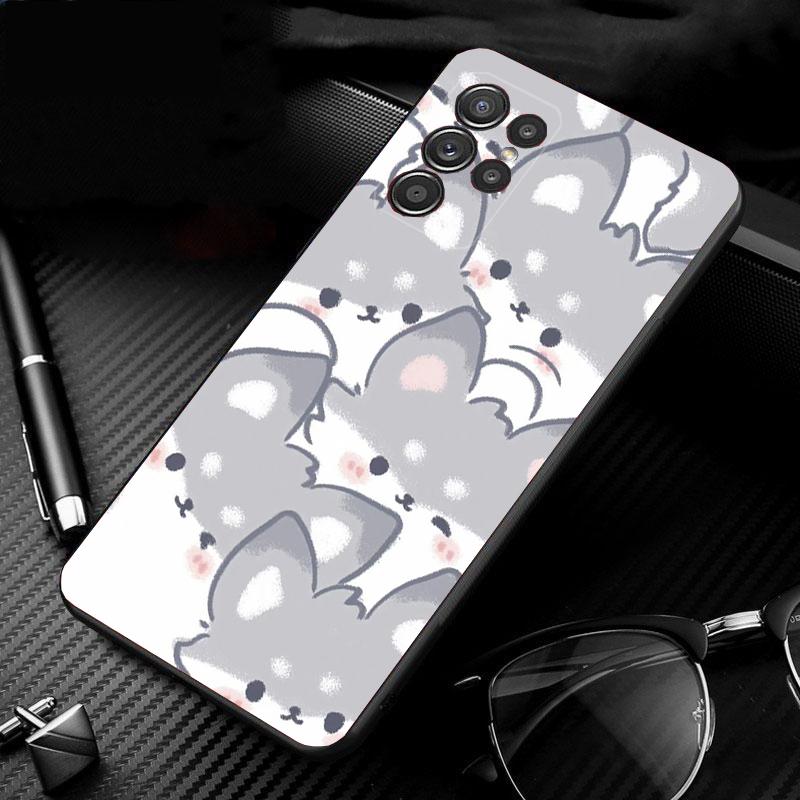 Pouzdro na telefon s roztomilým kresleným zvířátkem pro Samsung S24 S23 S22 S21 S20 Ultra S20 S22 S21 S10E S20 FE S24 Plus