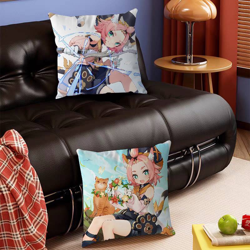 D-diona K-katzlein 45*45cm Cushion Cover Pillow Cover Decor Pillowcase Home Pillowcase For Couch Pillow