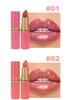 SAM SUGAR 6-Piece Diamond Lipstick Set: Pearlescent Matte, Long-lasting Fine Shimmer, Cross-border Color Makeup.