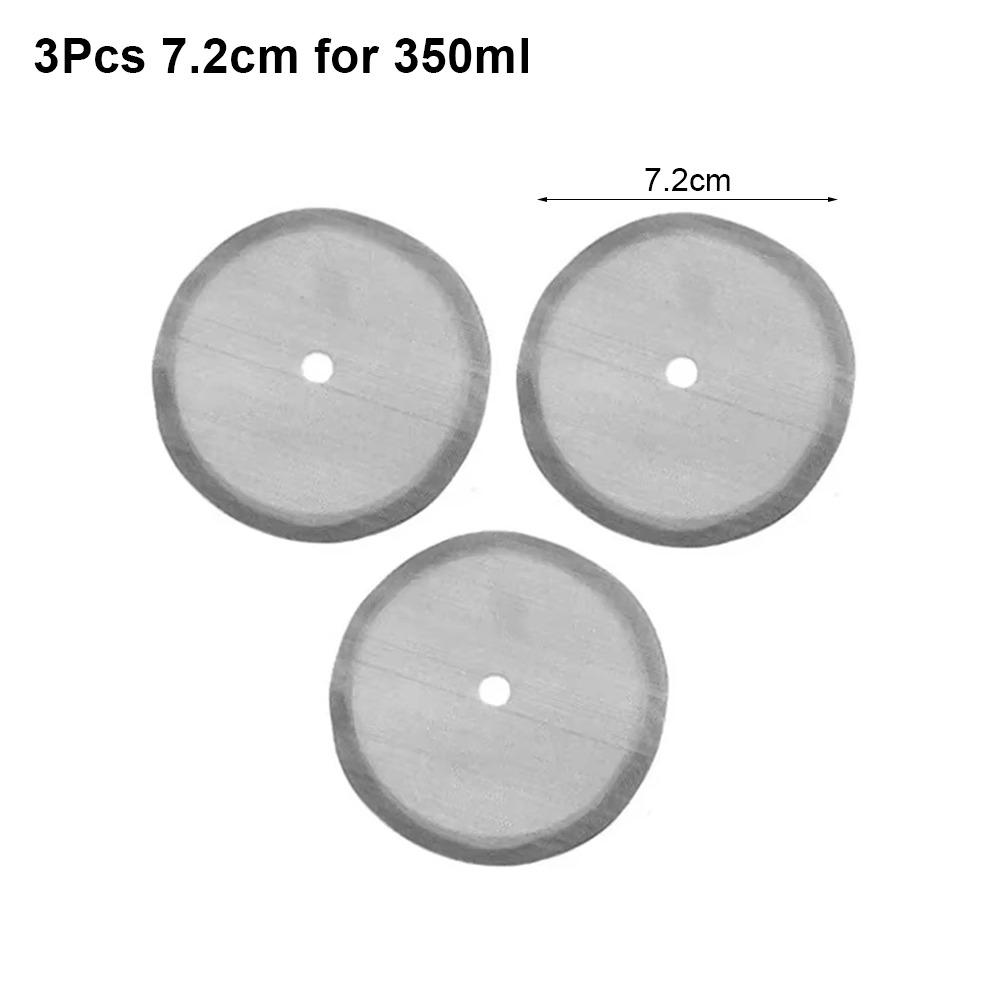 3Pcs Reusable Coffee Press Filters 350/800/1000ml Replacement Filters Mesh French Press Coffeeware Accessories