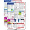 KERMENG 2026 California State and Federal Labor Laws Poster - English & Spanish Combo - OSHA Workplace Compliant - UV Waterproof Laminated 24" x 36"