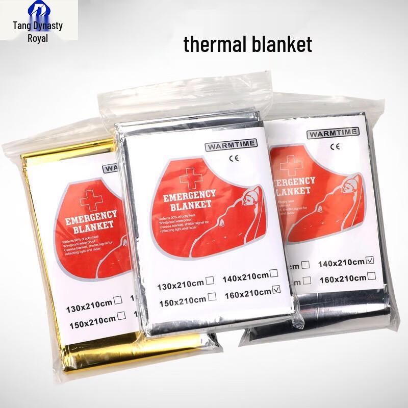 Disposable Emergency Thermal Blankets (30-Pack)