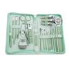 22-Piece Portable Manicure Set: Nail Clippers, Pedicure Tools, and Dead Skin Scissors