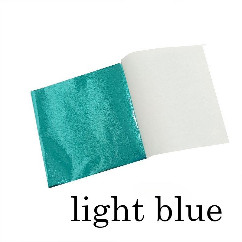 High Quality Gold/silver Foil Paper 9 * 9CM, Color, Buddha Statue Hotel Decoration Supplies, Furniture DIY Crafts Gold Foil Paper, Nail Art Supplies