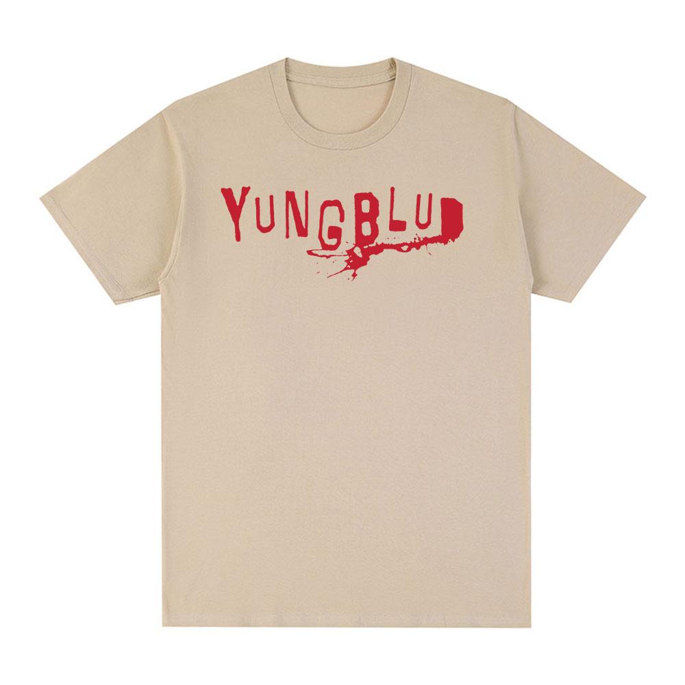 

Singer Yungblud Same Style Merch Pink Tshirts Fans Gifts Mens Clothing Fashion Short Sleeves Cotton Summer Oversized T Shirt M