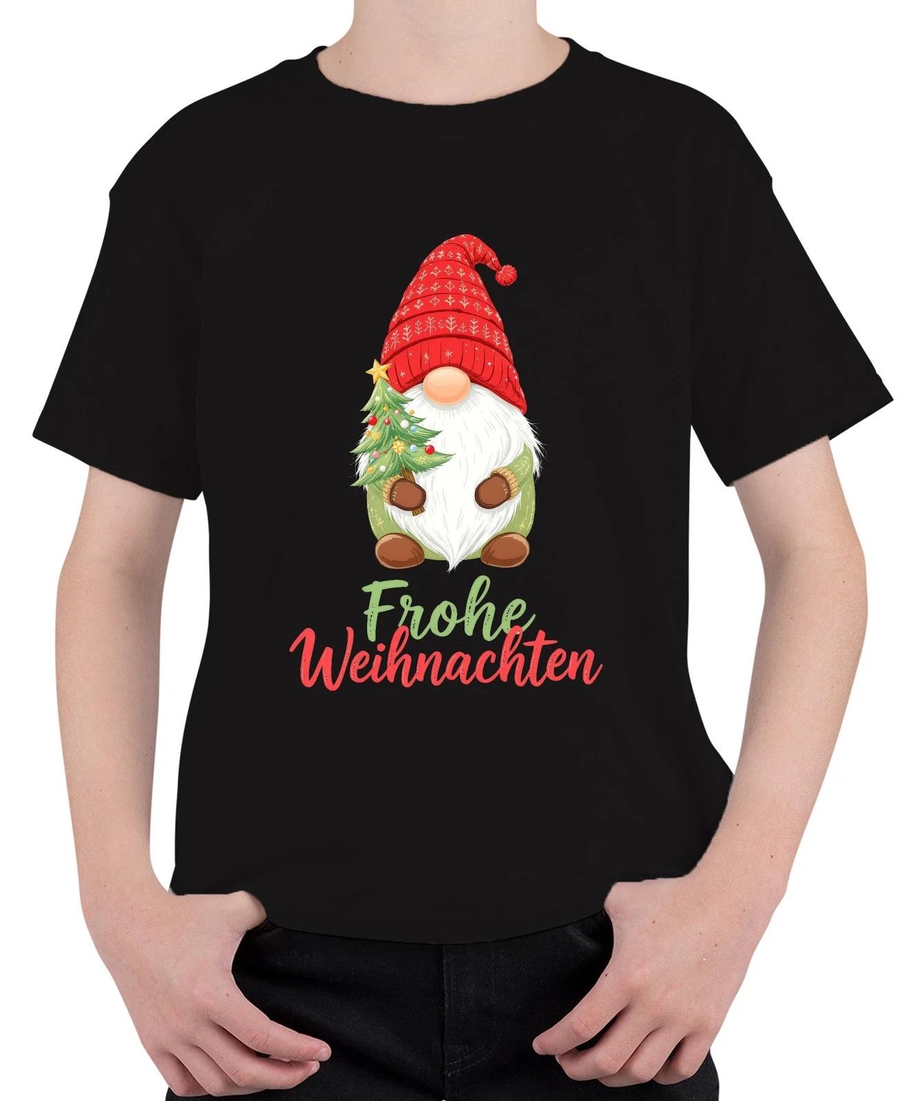 Frohe Weihnachten Wichtel Weihnachtsgnom Weihnachtsbaum Niedlich Unisex Kinder T XXXL