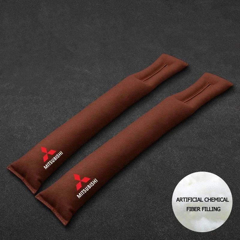 Car Seat Gap Plug Seam Filling Anti-Leakage Side Slot Strip Pads for Mitsubishi Ralliart Lancer ASX Pajero Outlander Eclipse