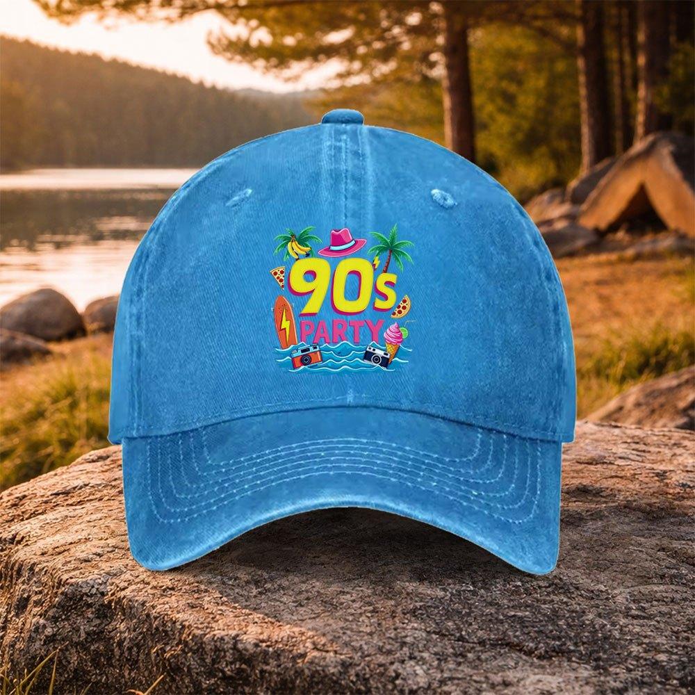 s Vintage Washed Baseball Cap Casual Party Printed Hat for Golf Outdoor Daily Wear Unisex Unisexs Womens Cap