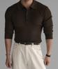 Baulopeulodeogteu Lip Collar Knit [Brown]
