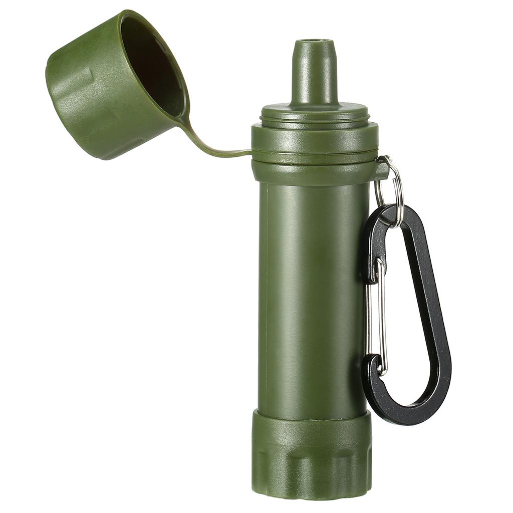 Outdoor Water Straw Water Filtration System Water Purifier for Emergency Camping Traveling Backpacking
