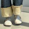 Versatile Soft Sole Year Word by Word with Soft Surface Belt Spring and Autumn Mary Jane Shoes Round Head Shallow Mouth Grandma Shoes