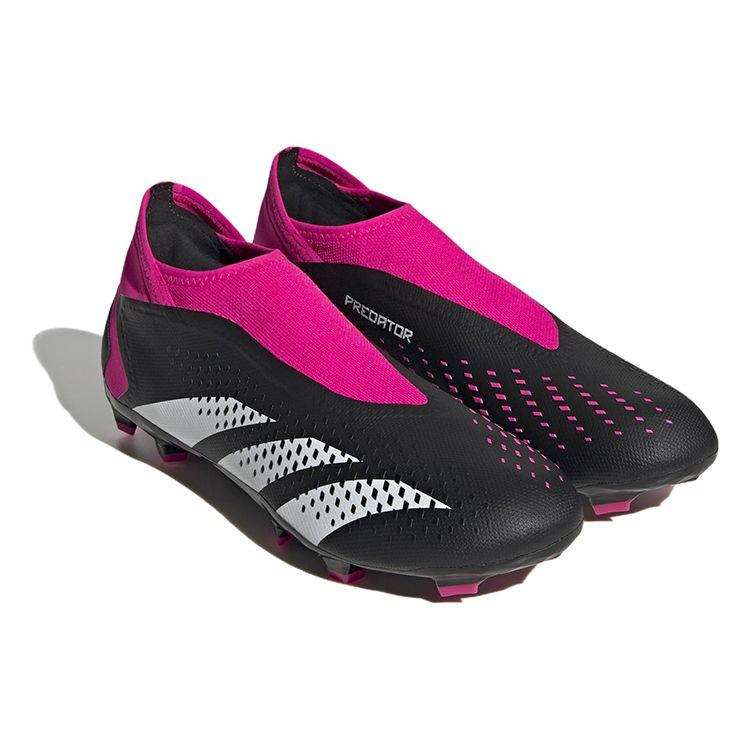 Adidas Predator Accuracy.3 Laceless FG Own Your Football Pack Unisex Sneakers Black Core-Black Cloud-White GW4597