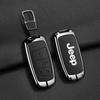 Jeep Compass, Renegade, Cherokee, Grand Commander Car Key Cover Buckle Shell