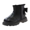 Girls Winter Boots Soft Sole Princess Martin Mid-Calf Style Fleece Lined Kids 4-16 Years