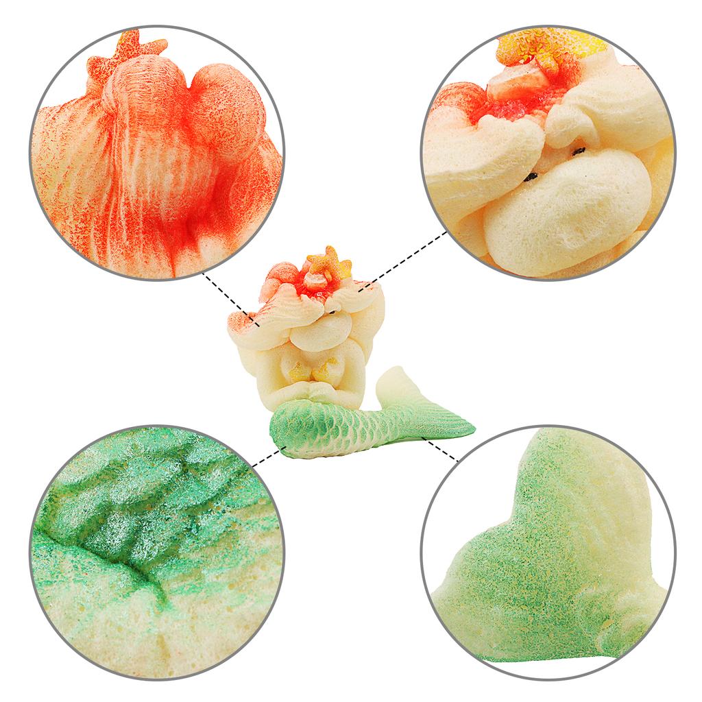 Novel Soaking Water Expands Ocean Mermaid Expansion Toy, Creative Parent Child Interaction Early Education Cognition