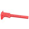 Mini Plastic Wenge-Walnut Bracelet Measuring Caliper for Students