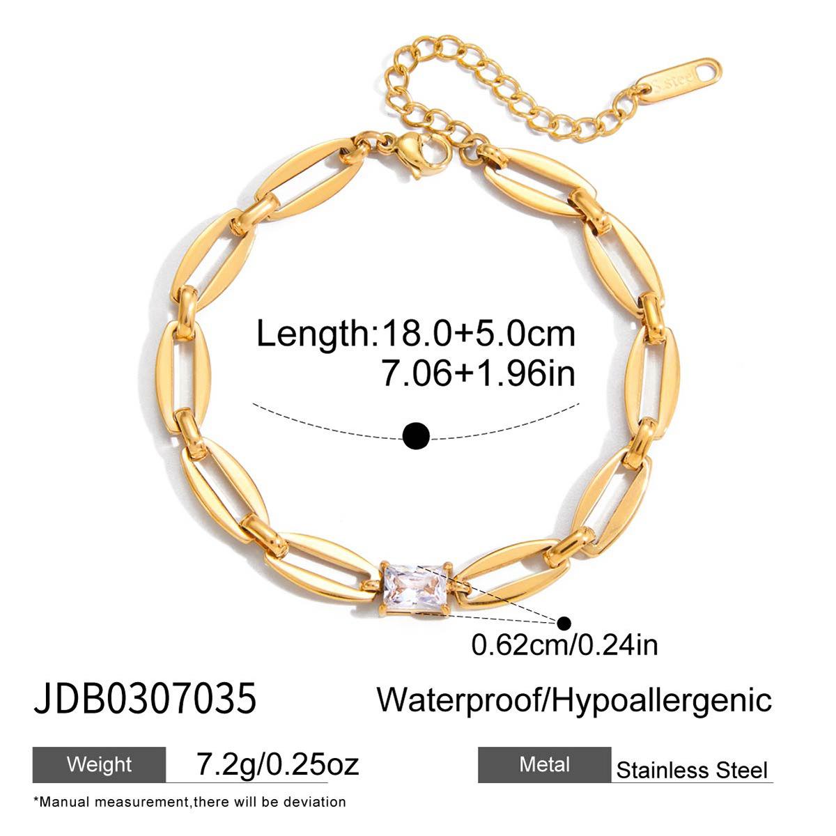 JYL TS Bracelet  18K Shine Style Amplifies Charm & Wealth JDB0307035 тосканской загар