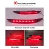 1 Pair For Kia K3 Cerato Forte 2012 2013 2014 2015 2016 Car Red Len Led Rear Bumper Reflector Stop Brake Light Tail Fog Lamp