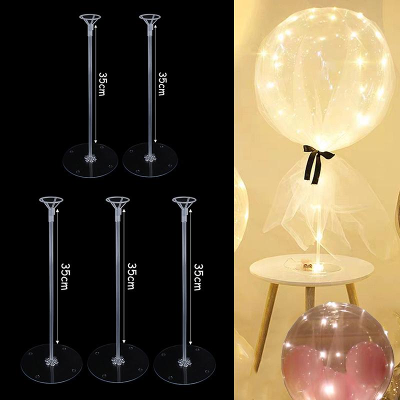 Decoração para festa de aniversário Balões Suporte para mesa de casamento Balão Suporte para coluna Balão Vara Globos Acessórios de decoração para casa