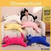 Plush Cat Dopamine Toy Cartoon Stuffed Doll Bedroom Decoration Kids Gift Cute