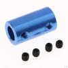 Parts Shaft Rigid Coupling Motor 4x Screws Blue