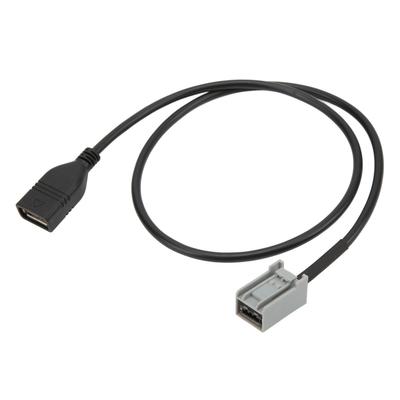 Car USB AUX Adapter Cable 39114TF000 Support MP3 MP4 WMA Replacement for MITSUBISHI ASX 2009 Onwards