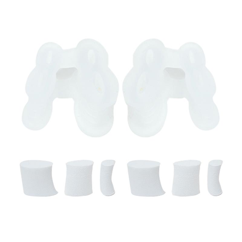 Silicone Adjustable I-Shaped Toe Separator for Overlapping Toe Correction