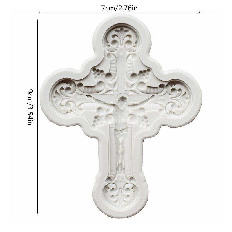 Fashion for Cross Pendant Silicone Resin Mold Jewelry Making Casting Mould Craft DIY Tools Handmade Necklace Pendant Gif