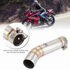 Motorcycle Exhaust Contact Middle Mid Pipe Connector for CBR400R CBR500R 2013‑2015