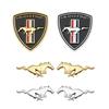 3D Metal Car Styling Body Trunk Emblem Sticker Decoration Auto Accessories For Mustang Focus Kuga Mondeo Max Fusion Ranger