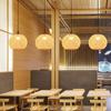 Handmade Bamboo Pendant Light Lantern Chandelier Ceiling Light Southeast Asian Style Ceiling Light for Restaurant, Living Room