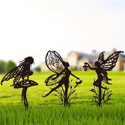 Cross-border Outdoor Fairy Garden Ornaments: Flower Pot Inserts for Lawn and Terrace