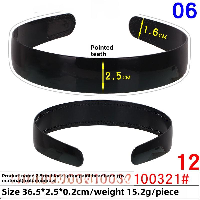 Highly Recommended Handmade Black Twisted Headband for Women - Perfect for DIY and Mother's Day.