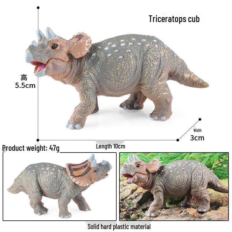 

Dinosaur Model Toy Set: Giganotosaurus, King Kong, T-Rex, Mosasaurus, Carnotaurus, Dilophosaurus for Kids
