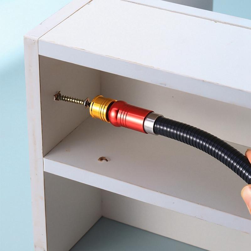 Bendable Elastic Drill Bit Extension Shaft Bits Magnetic Hex Soft Shaft Bar,Flexible Drill Bit Extension Screwdriver Bit Holders