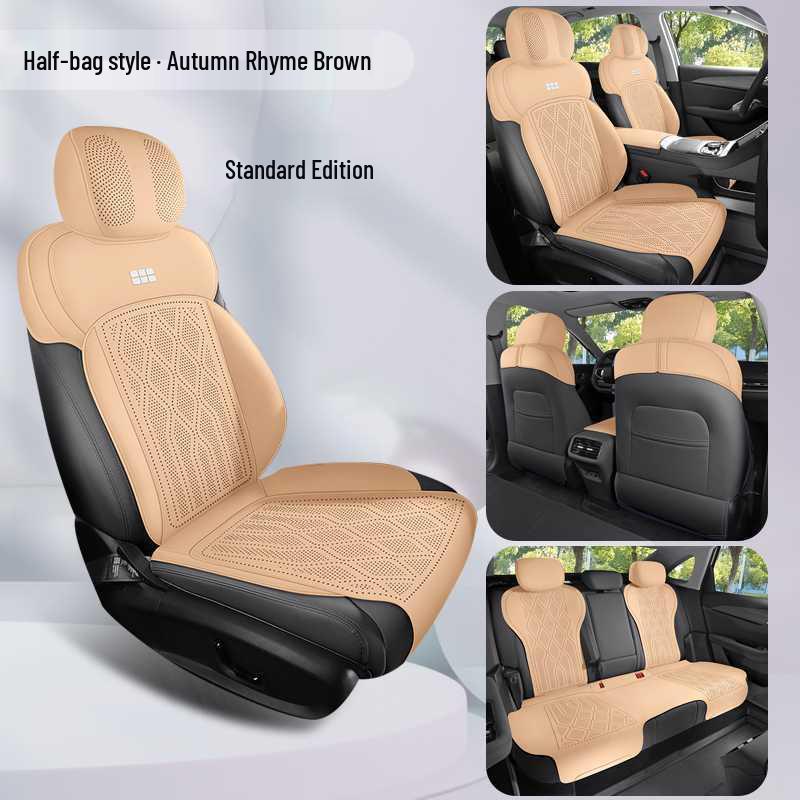 Galaxy A7 2526 Car Seat Cover: Full Coverage Suede, Breathable, High-End, All-Season Cushion.