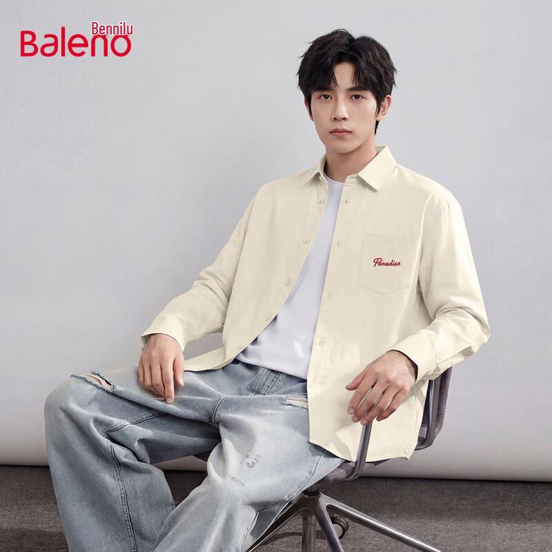 

Baleno Men s Basic Long Sleeve Casual Shirt 3XL