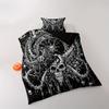 Gothic Skull Bedding Set: 1 Duvet Cover + 2 Pillow Cases) - Includes 1 Duvet Cover And 2 Pillow Cases
