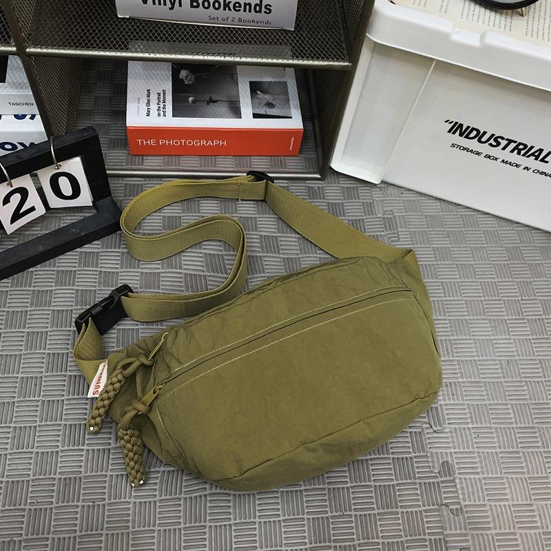 Breast Bag Women'S Small Satchel Shoulder Bag Small Backpack Men'S And Women'S Messenger Bags Sports Trendy Fanny Pack Women'S