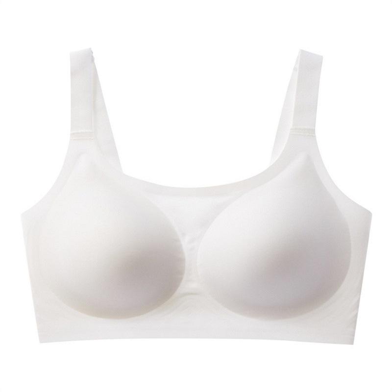 Plus Size Women Seamless Soft Support Full Cup Large Bust Daily Bra