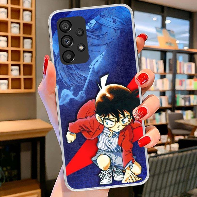 Anime Conan Phone Case For Samsung Galaxy A17 A37 A57 A16 A26 A36 A56 A15 A25 A35 A55 A14 A24 A34 A54 A13 A23 A33 A53 Galaxy A16