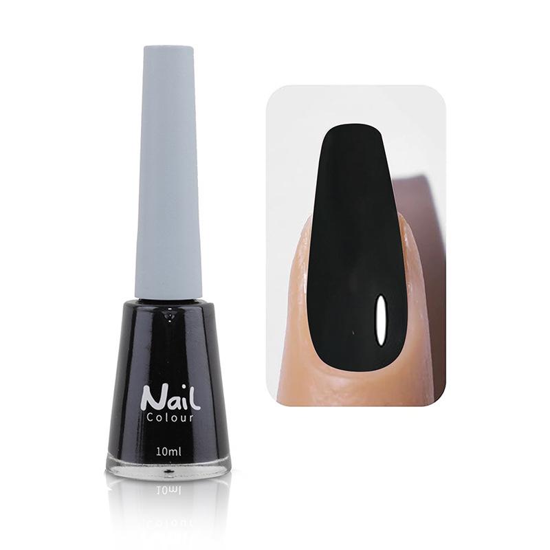 Oil-based Nail Polish Non-peeling Non-bake Fast-drying Lasting Nude Color Transparent Nail Salon Full Set of Nail Polish