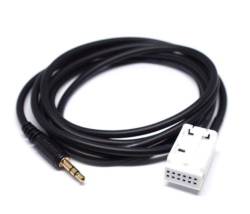 Aux Audio Cable for Volkswagen RCD510/RCD310/RCD300, Golf 6, Sagitar, Skoda Octavia