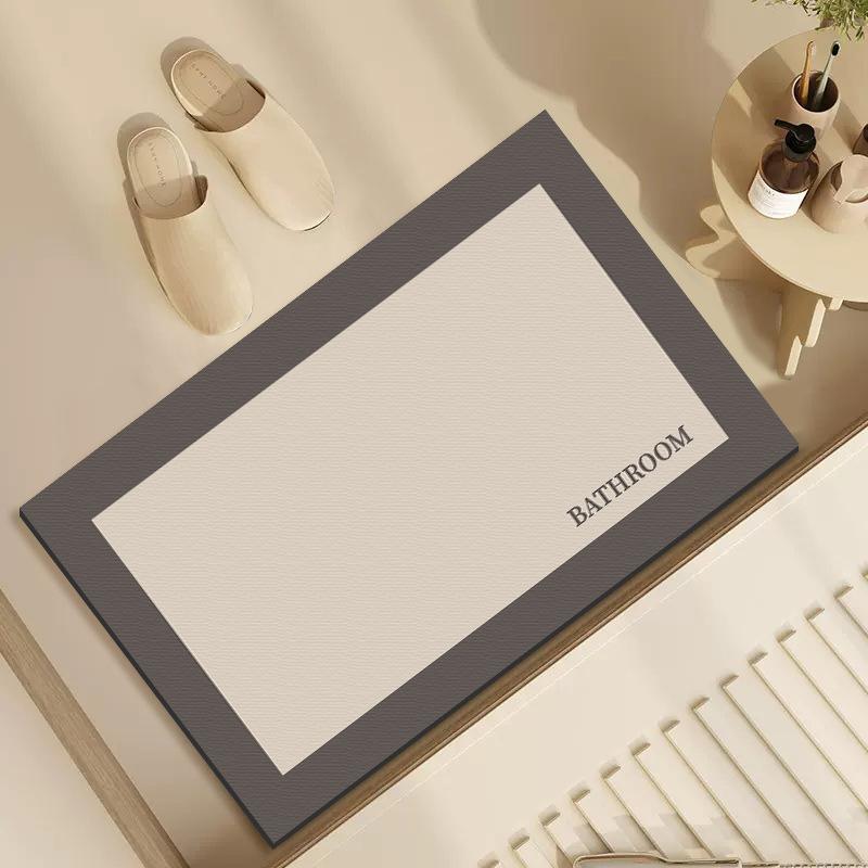 Koupelna Podložka do koupelny Koupelna Protiskluzová Nasákavá toaleta Pevné dveře Koupelna Diatom Bahno Rychleschnoucí podložka Koberec Koupelna