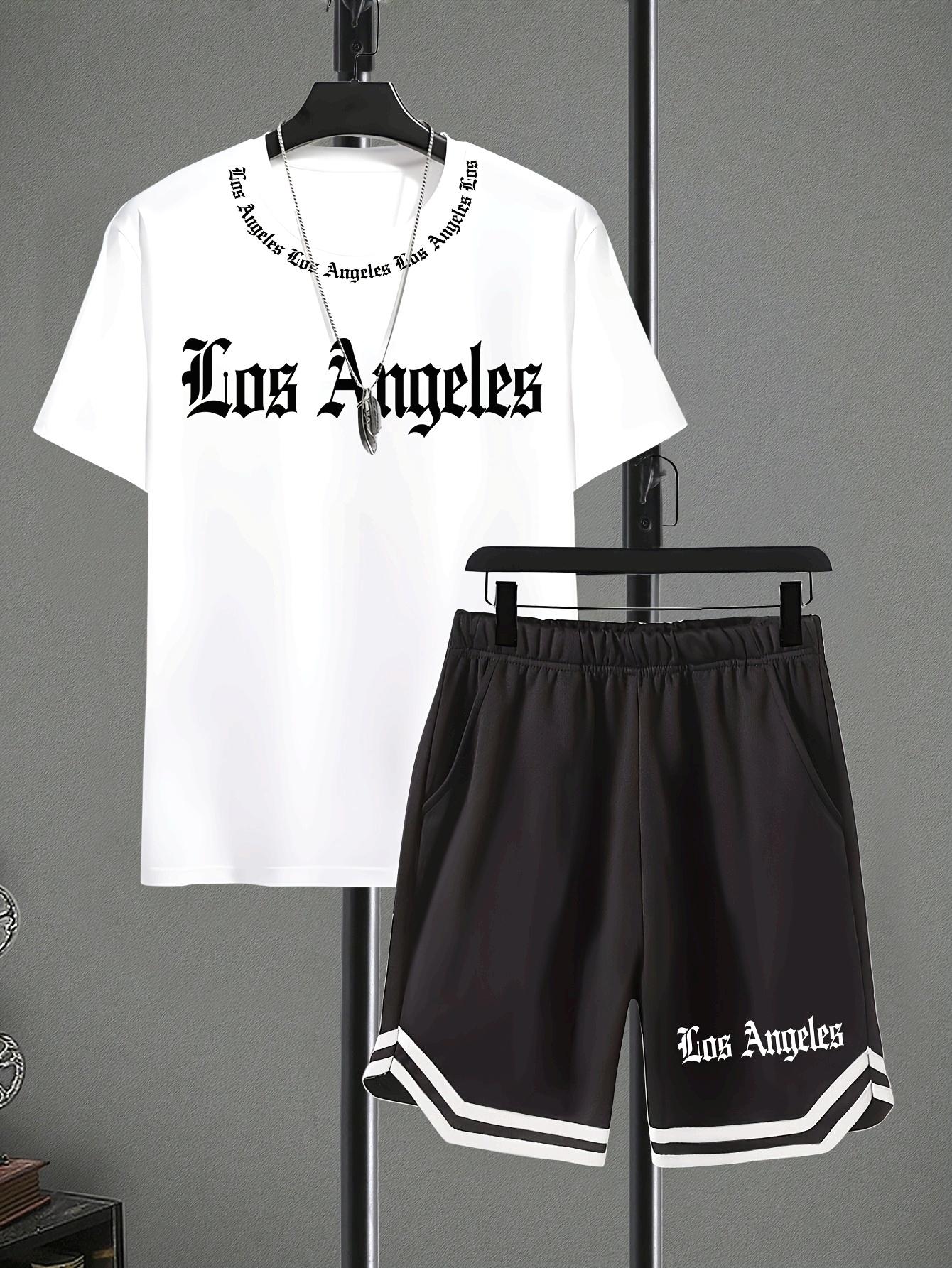 De bestverkochte jeugdset voor de Zomer met letterprints is een levendige en modieuze streetwear 140 black