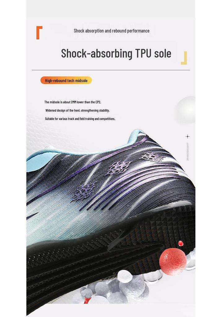 Atmungsaktive Netz-Spikes für Damen & Herren: Leichtathletik Sprint Trainingsschuhe